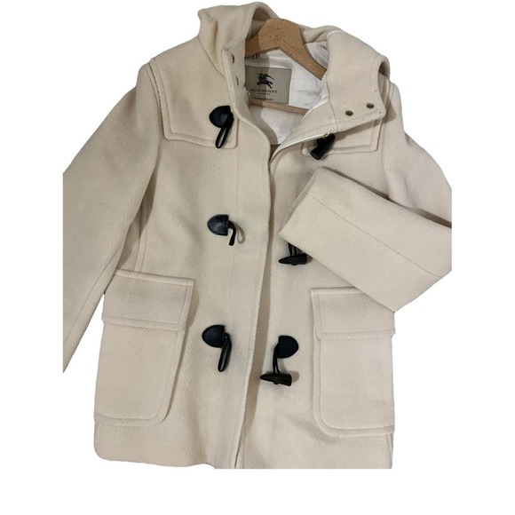 Burberry beige wool coat size small